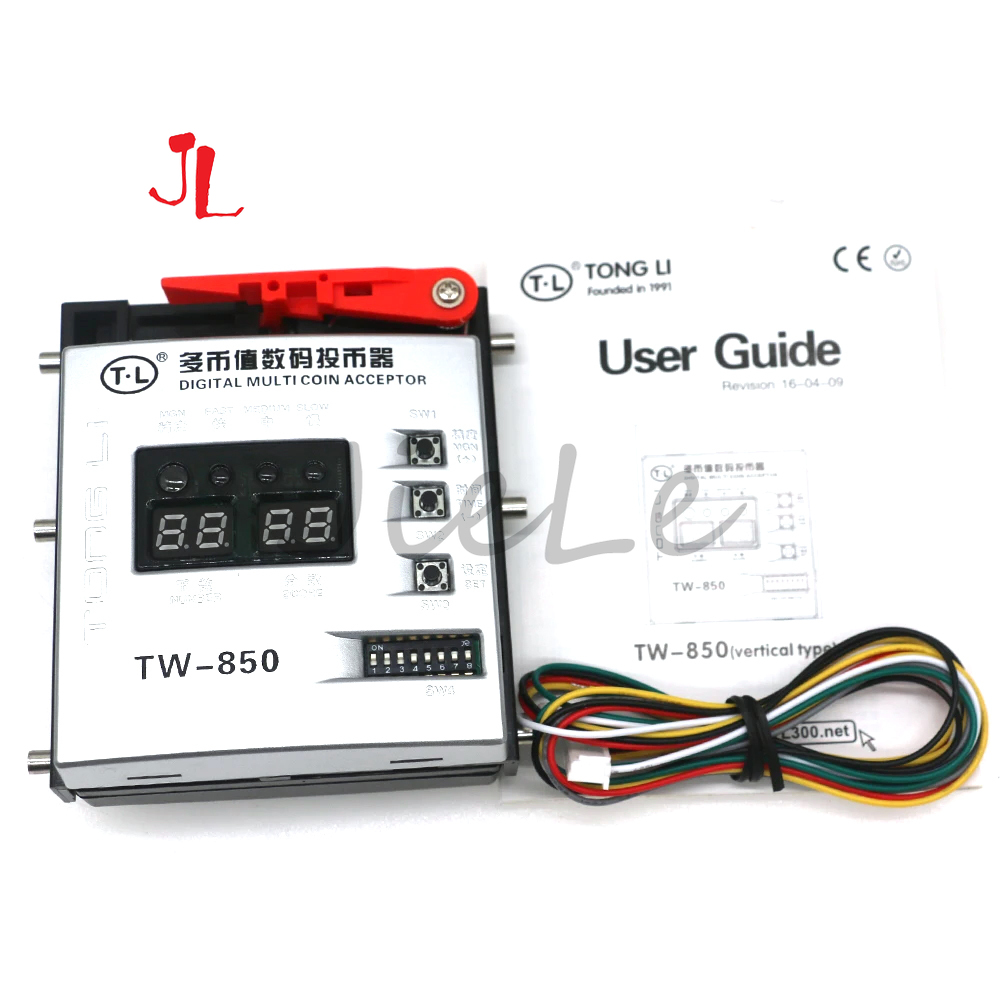 Arcade Vending & Laundry - TL TW-850 Multi Coin Acceptor, 5