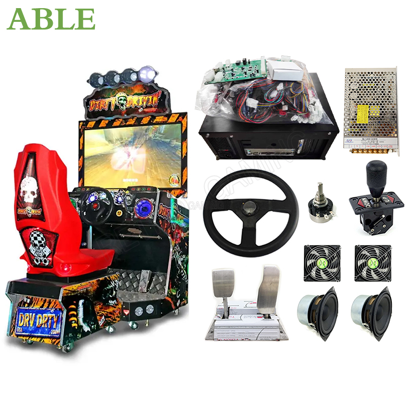 Gun Shooting Arcade - Dirty Drivin Arcade Game Machine DIY