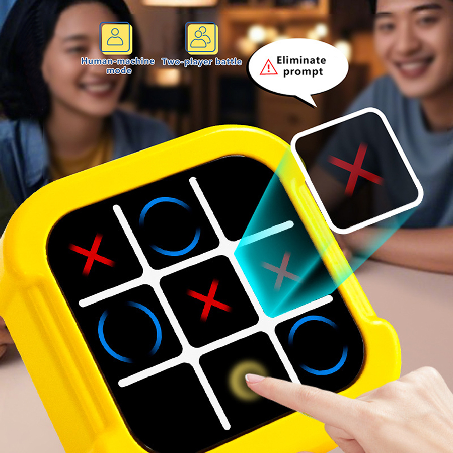 Kids' 4-in-1 Tic-Tac-Toe Game  - đánh giá và giá Whack A Mole Arcade