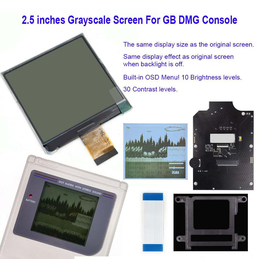 HISPEEDIDO 2.5 Inches Grayscal - đánh giá và giá Lcd Screen Arcade