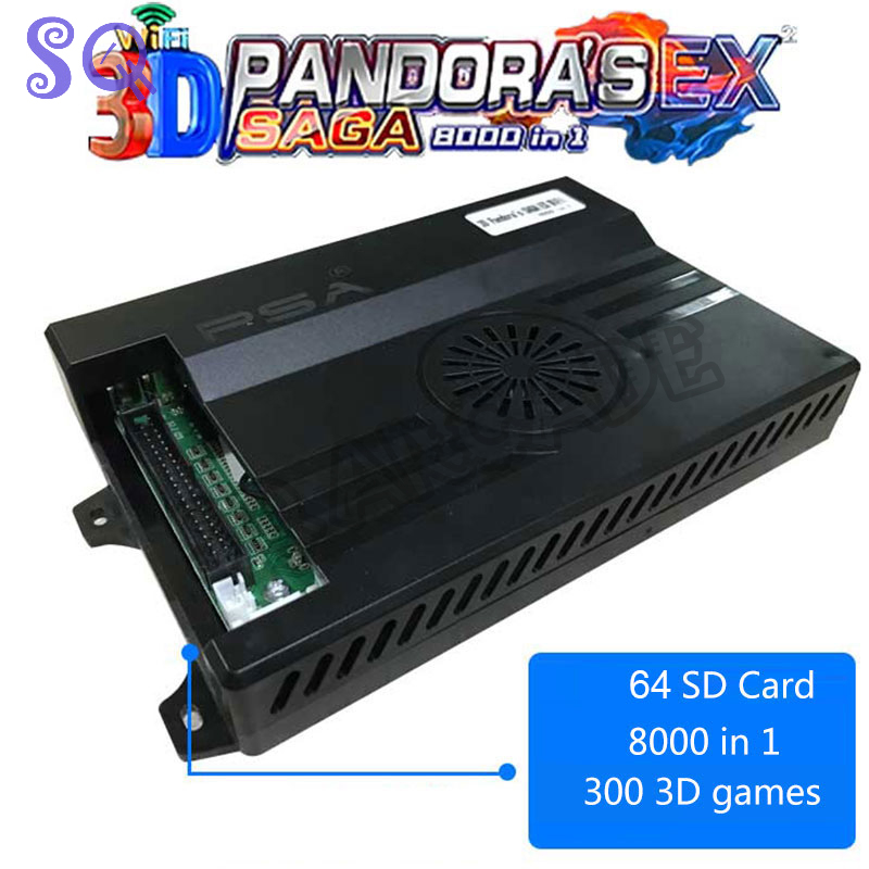 2021 Mới Arcade Pandora Saga S - đánh giá và giá Arcade Game Cabinet