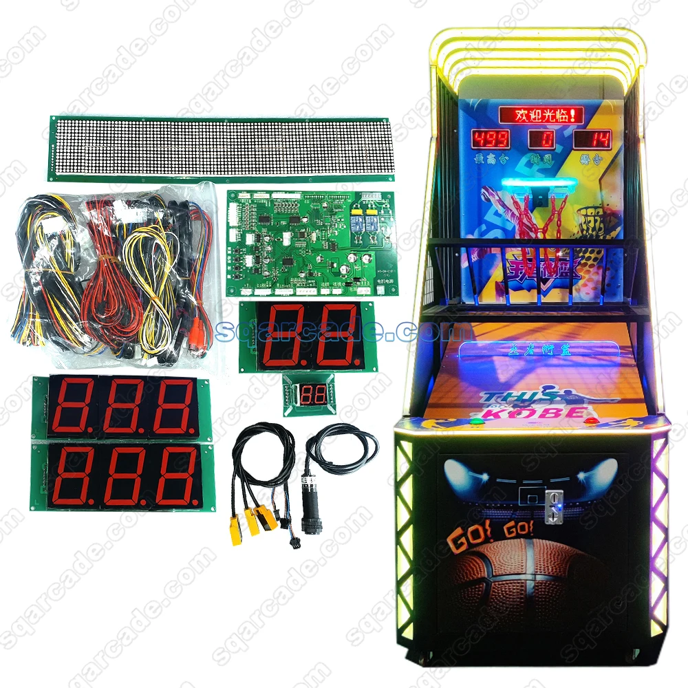 Adult Coin-operated Basketball - đánh giá và giá Lcd Screen Arcade