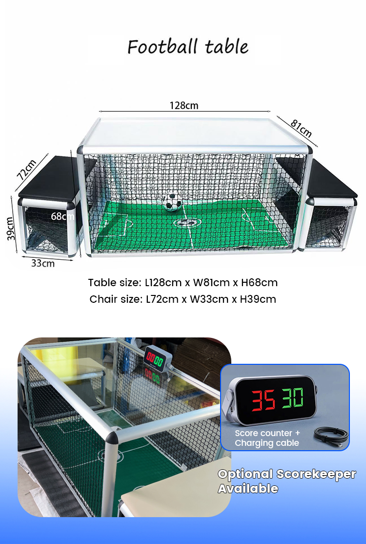 Commercial Indoor Football Soc - đánh giá và giá Arcade Ticket Machine