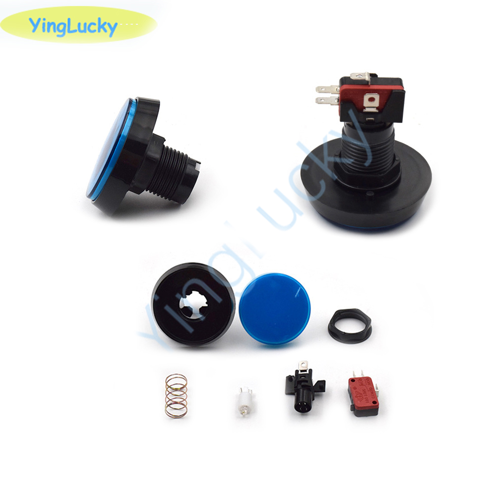 10 Chiếc Arcade Nút 60MM 5 Màu - đánh giá và giá Coin Acceptor Selector