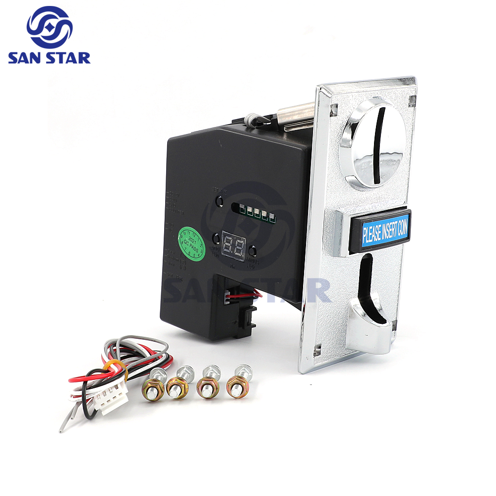 Multi Coin Acceptor Electronic - đánh giá và giá Arcade Ticket Machine