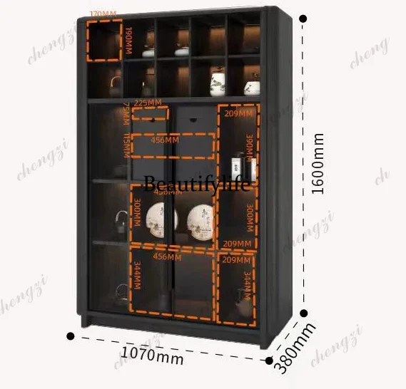 a55 Italian minimalist solid w - đánh giá và giá Glass Cabinet Display